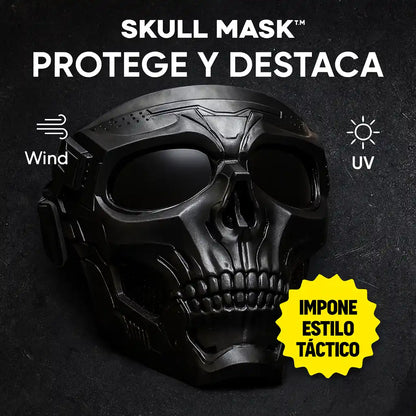 SKULLX® | Máscara Táctica de Calavera para Moto, Paintball y Deportes Extremos