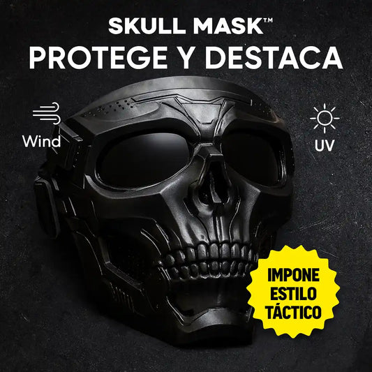 SKULLX® | Máscara Táctica de Calavera para Moto, Paintball y Deportes Extremos