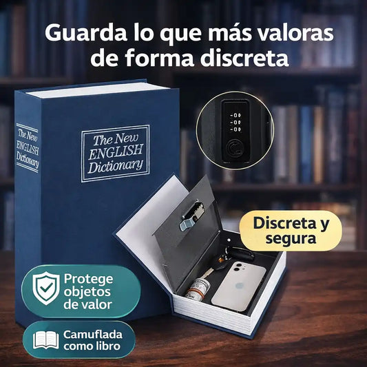 BookSafe® – Caja Fuerte en Forma de Libro Diccionario | Ten seguros tus objetos de valor