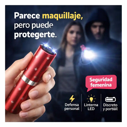 Labial de Seguridad Personal™  — Discreción y tranquilidad cuando sales sola