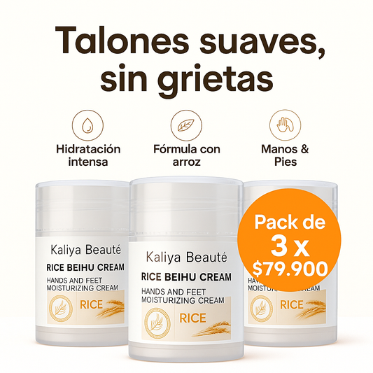 Kaliya® 3 Barras hidratantes de pies y manos