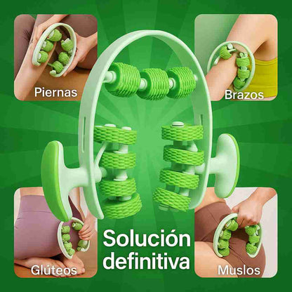 FlexRoll™ – Masajeador Drenante Profesional para Piernas y Cuerpo