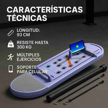 ABWIN® –  Tabla de pilates  | Fuerza, tonificación y comodidad