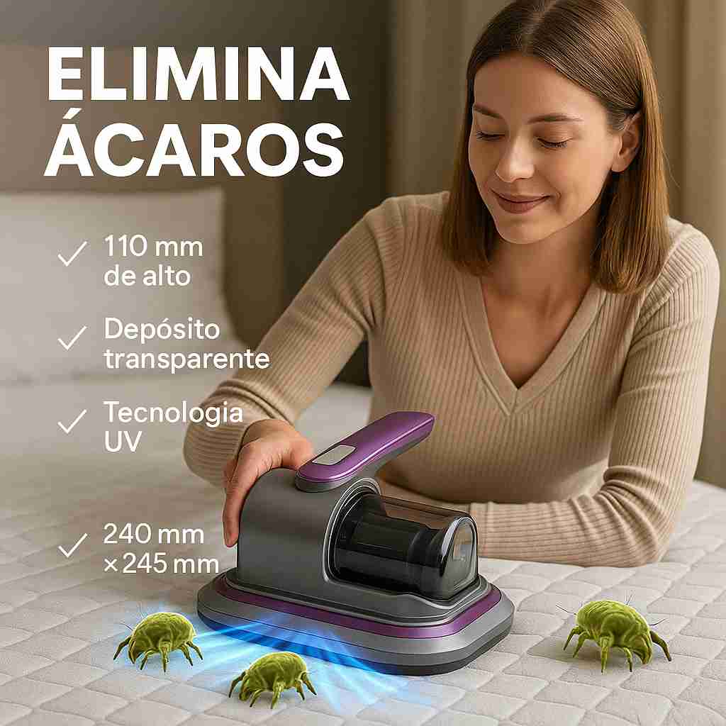 CleanPulse® – Aspiradora de Cama UV | Limpieza profunda para un descanso más saludable