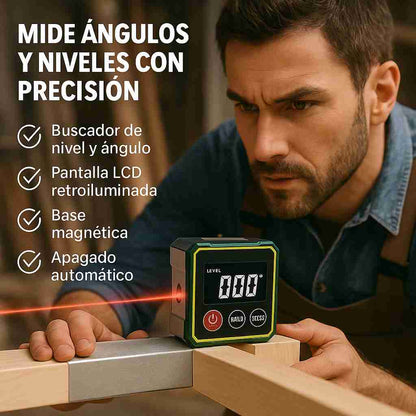 ProLevel® – Medidor De Ángulos | Precisión Profesional sin Esfuerzo