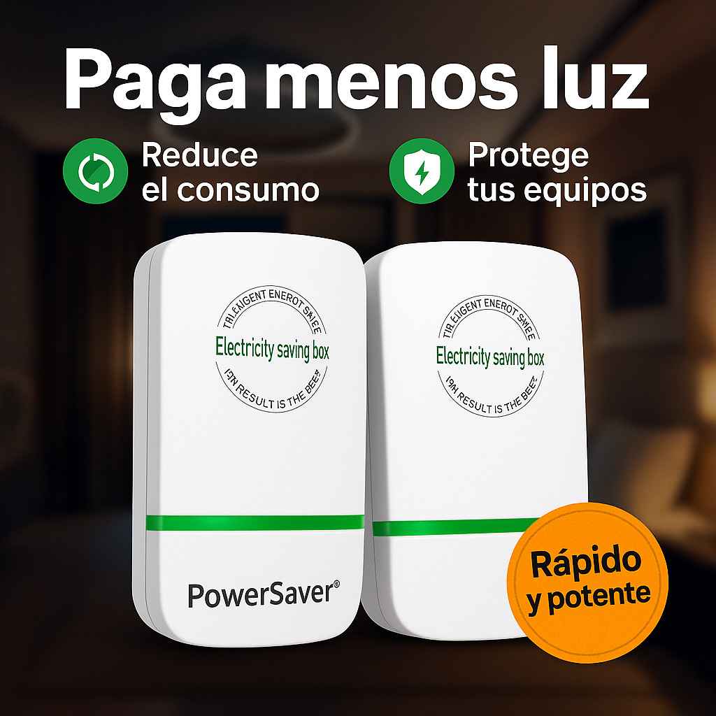 PowerSaver® – Oferta 2X1 Ahorrador de Energía Inteligente