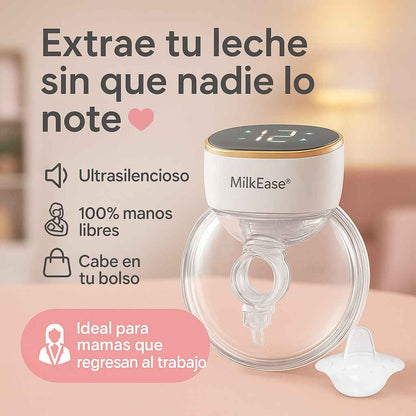 MilkEase® Extractor de Leche Portátil + pezonera de regalo
