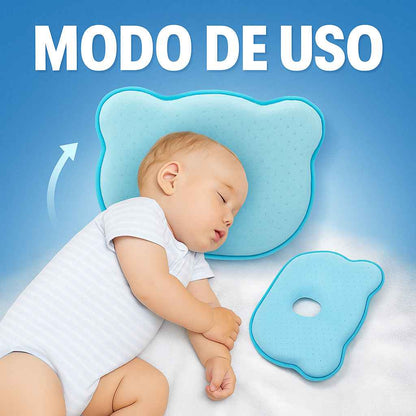 DreamHead® – Almohada ergonómica para prevenir cabeza plana