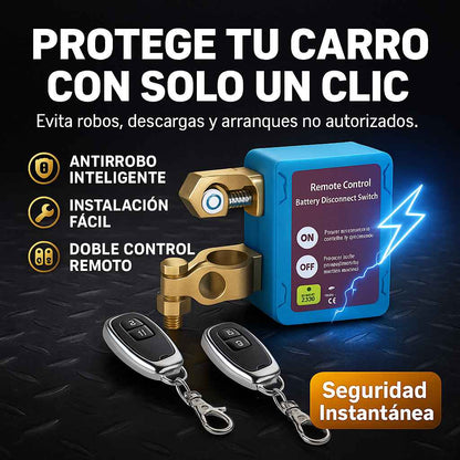 SafeLock® — Sistema Antirrobo con Control Remoto