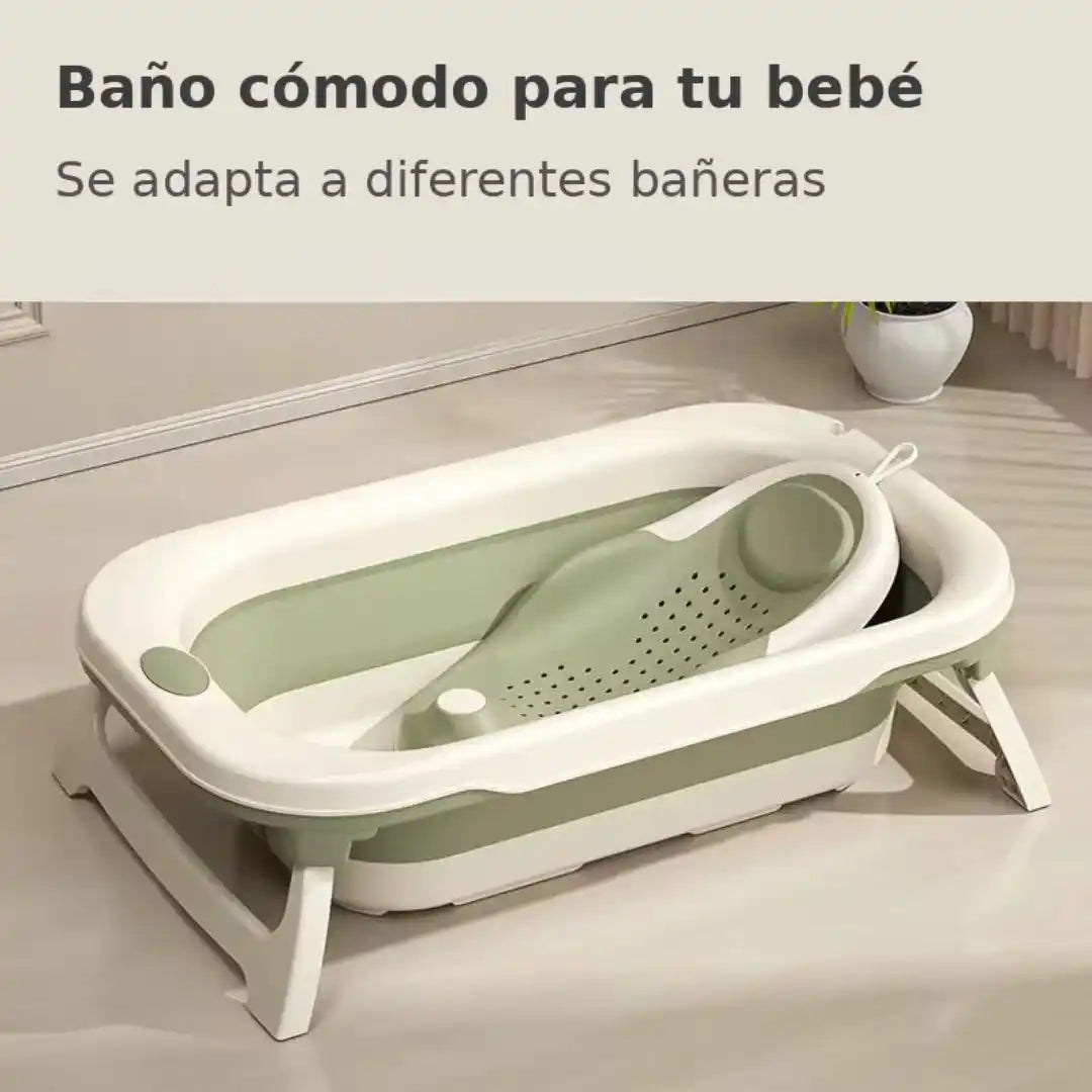 BabyBath Pro™ Soporte de Baño para Bebé – Baños seguros y sin complicaciones