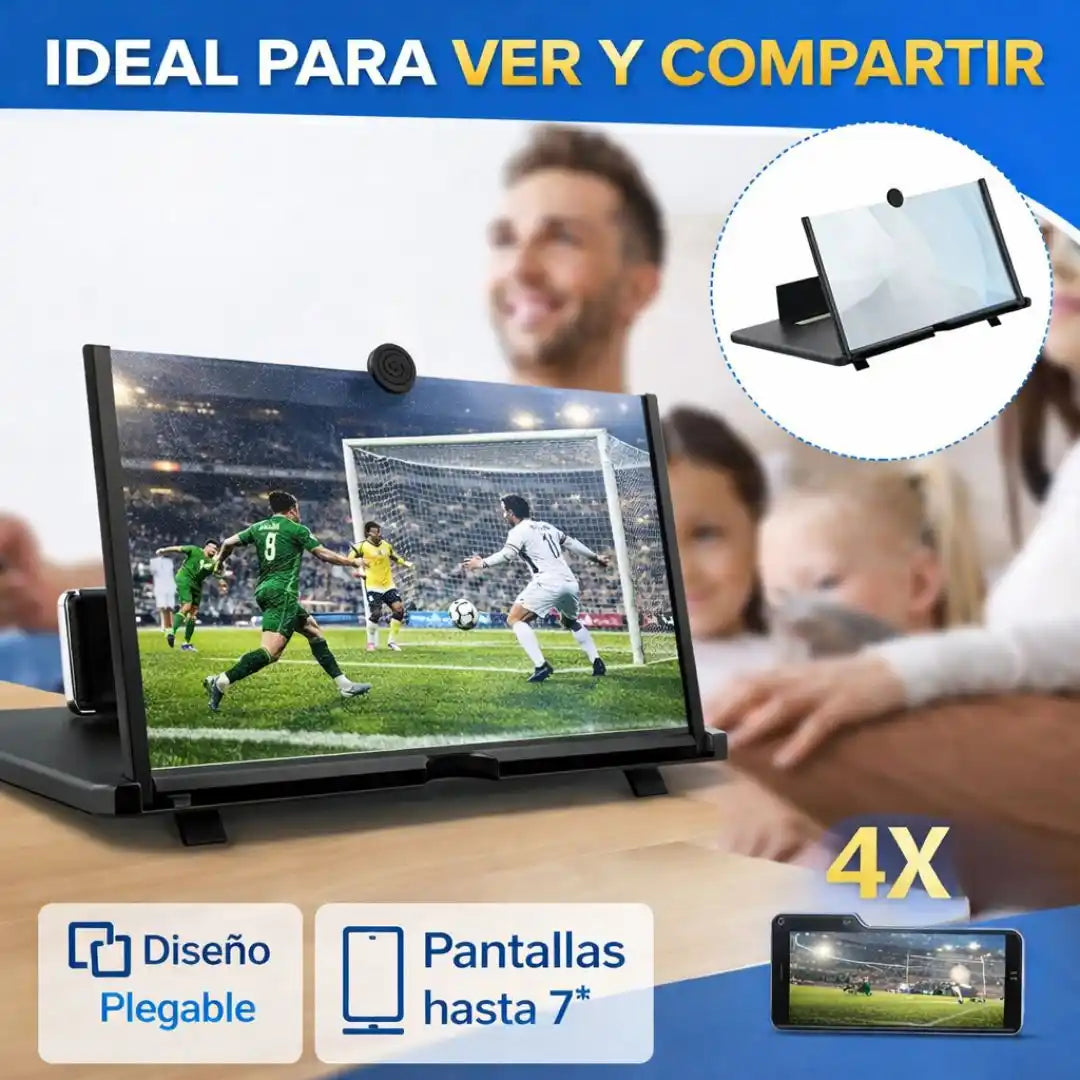 StadiumScreen® | Amplificador de Pantalla para Celular