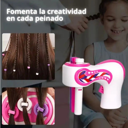 SparkBraid® – Máquina Trenzadora Eléctrica | Peinados Rápidos y Hermosos en Casa