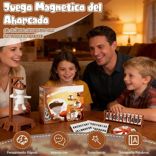 GlowHang® – Juego Ahorcado 3D Fluorecente | Aprende, compite y diviértete