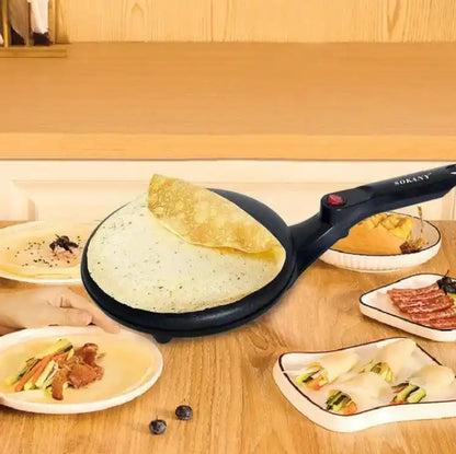 CrepeJoy® Sokany – Máquina para Crepes Eléctrica + 3 Obsequios