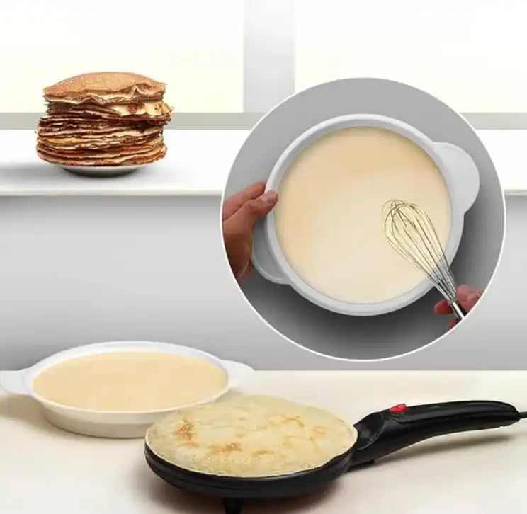 CrepeJoy® Sokany – Máquina para Crepes Eléctrica + 3 Obsequios