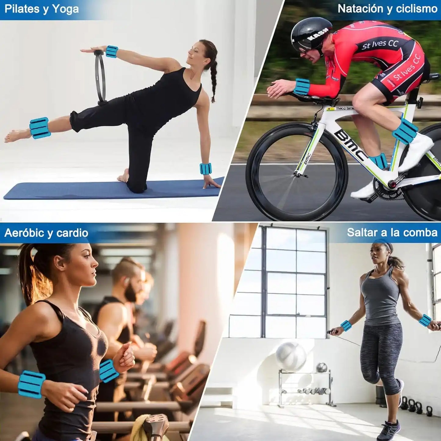 ActiveBands® | Pesas Ajustables para Muñecas y Tobillos — Activa tu fuerza sin cambiar tu rutina