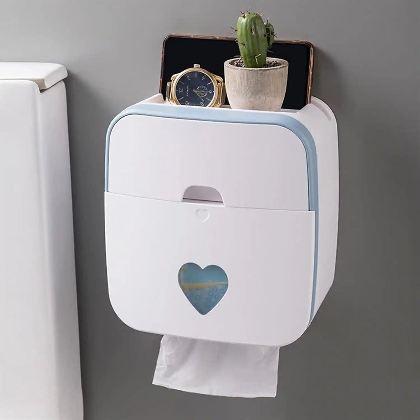 BathKeep™ Soporte Organizador para Papel Higiénico | Mantén tu baño ordenado y elegante en un solo lugar