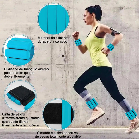 ActiveBands® | Pesas Ajustables para Muñecas y Tobillos — Activa tu fuerza sin cambiar tu rutina
