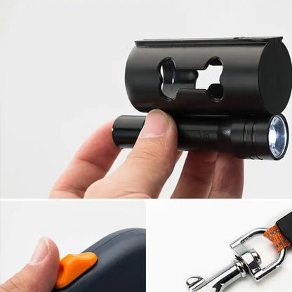 DualWalk™ Correa Retráctil Doble Para Perros | Pasea 2 perros sin enredos y con mayor control