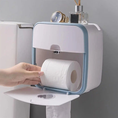 BathKeep™ Soporte Organizador para Papel Higiénico | Mantén tu baño ordenado y elegante en un solo lugar
