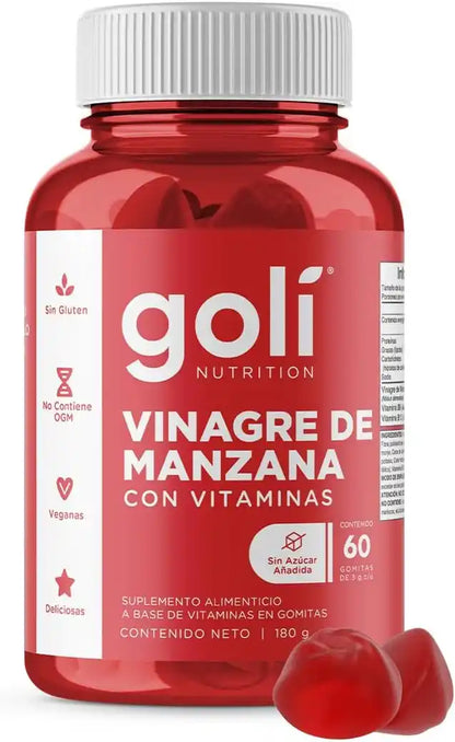 GoliMen® – Gomitas de Vinagre de Manzana para Controlar Antojos y Reducir Inflamación