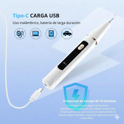 SmilePro™ Limpiador Dental | Elimina sarro desde casa en minutos