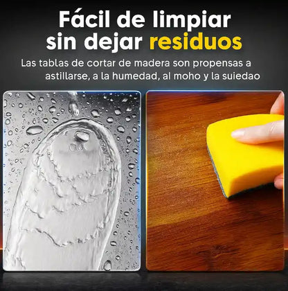 SteelBoard™ | Set X3 Tablas de Cortar en Acero Inoxidable 304