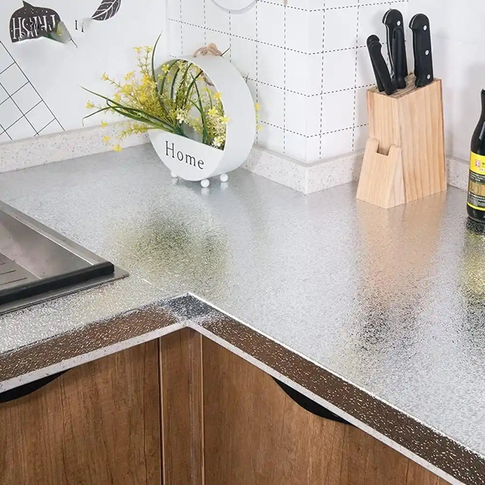 KitchenShield® | Vinilo Adhesivo Antigrasa Para Cocina | Protege y Renueva en Minutos