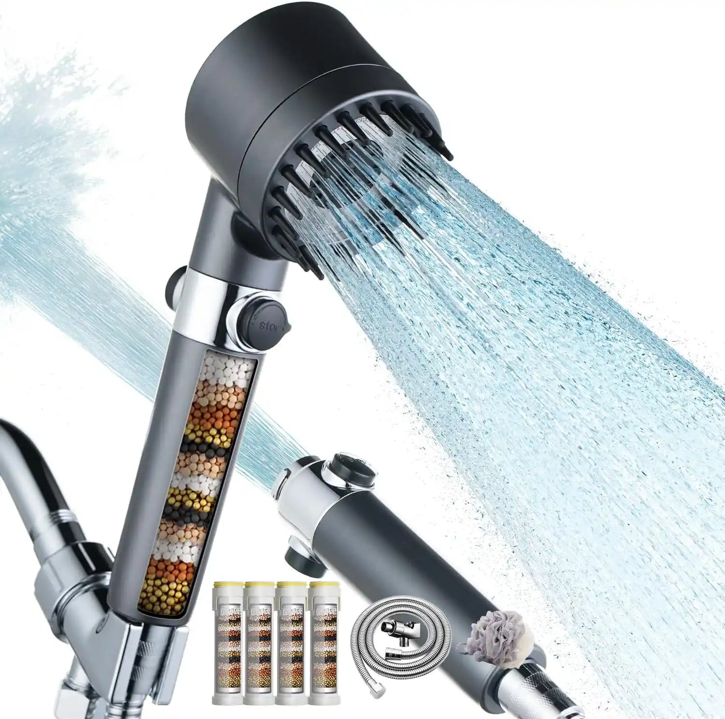 HydroCare™ Ducha con Filtro Purificante | Cuida tu piel y cabello