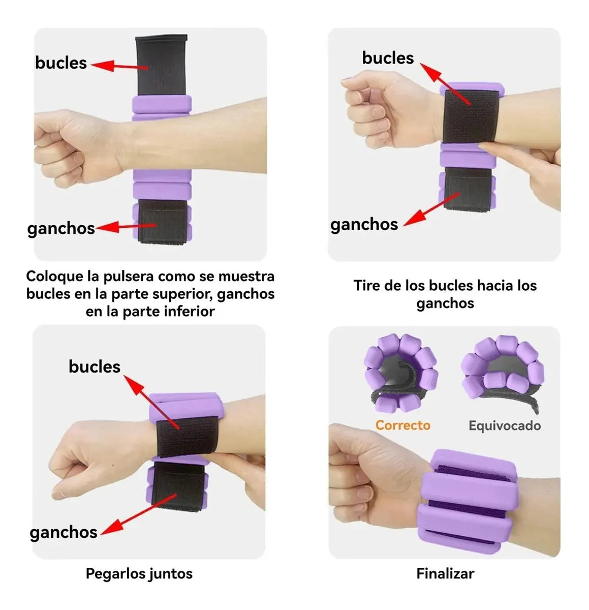 ActiveBands® | Pesas Ajustables para Muñecas y Tobillos — Activa tu fuerza sin cambiar tu rutina