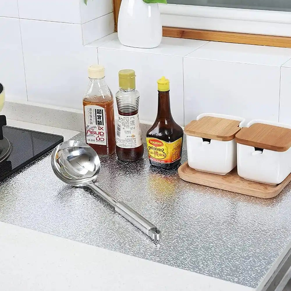 KitchenShield® | Vinilo Adhesivo Antigrasa Para Cocina | Protege y Renueva en Minutos