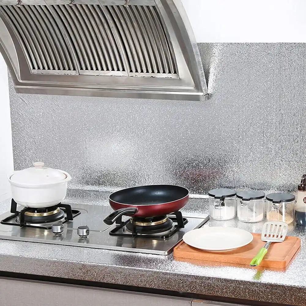 KitchenShield® | Vinilo Adhesivo Antigrasa Para Cocina | Protege y Renueva en Minutos