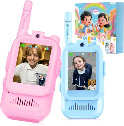 Walkie Kids®  –  con Videollamada Infantil para Seguridad y Tranquilidad