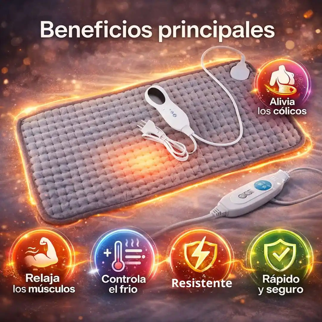 WarmCare® – Manta Térmica Eléctrica | Calor profundo para relajar, aliviar y descansar
