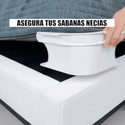 Sujetadores de Sábanas Lock®  Tu cama siempre perfecta