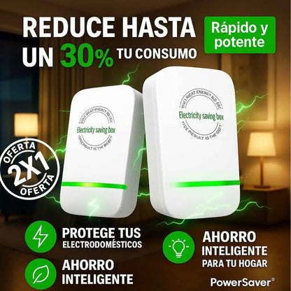 PowerSaver® – Oferta 2X1 Ahorrador de Energía Inteligente