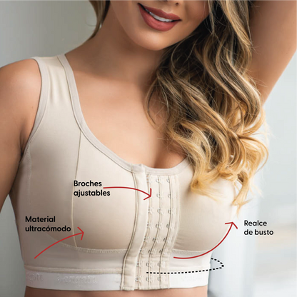 Promo 2x1 | Brasier corrector de postura con realce sin varillas