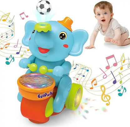 SmartCrawl™ Elefante Didáctico Interactivo | Diversión que estimula el gateo de tu bebé