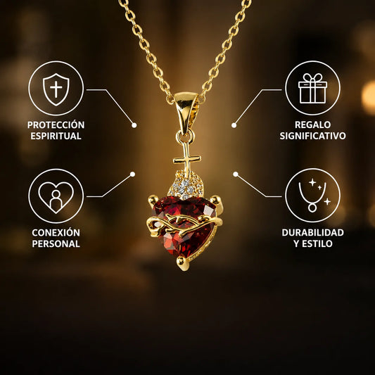 Collar Sagrado Corazón | Jesús siempre conmigo