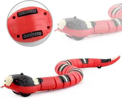 SmartSnake™ – Serpiente Interactiva Recargable | El juguete que activa su instinto