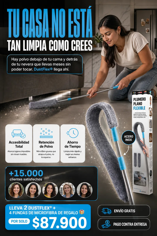 DustFlex® | Limpia cada rincón de tu hogar