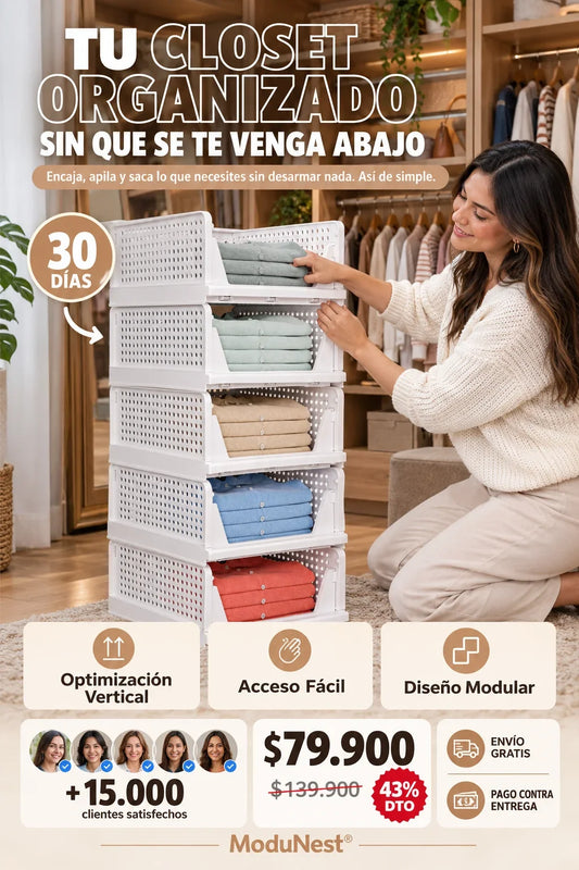 ModuNest® | Organiza más aprovechando la altura